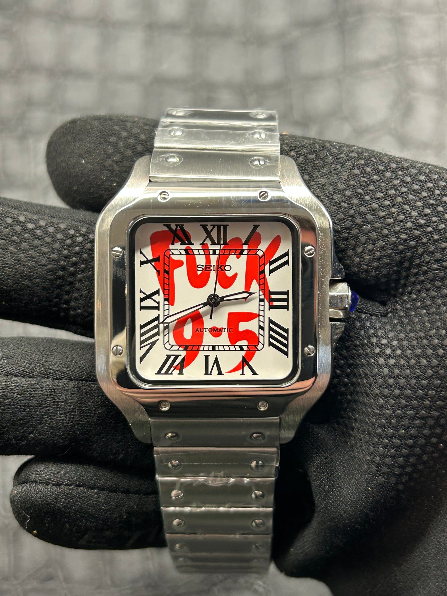 Mod Fck 9.5 Santo Mod Nh35a Japanese Movement Stainless steel