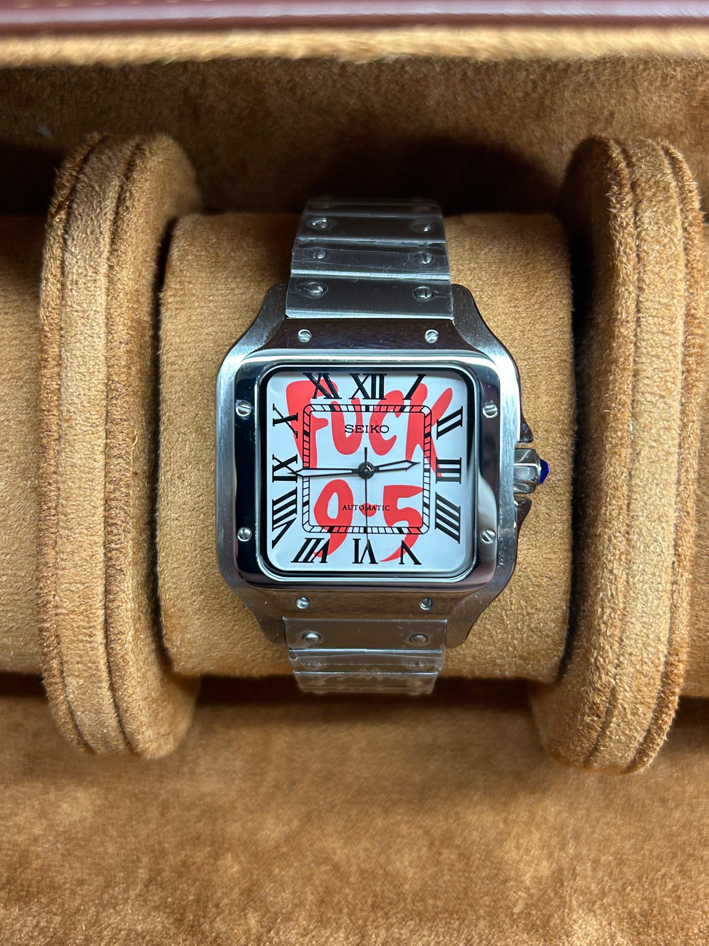 Mod Fck 9.5 Santo Mod Nh35a Japanese Movement Stainless steel