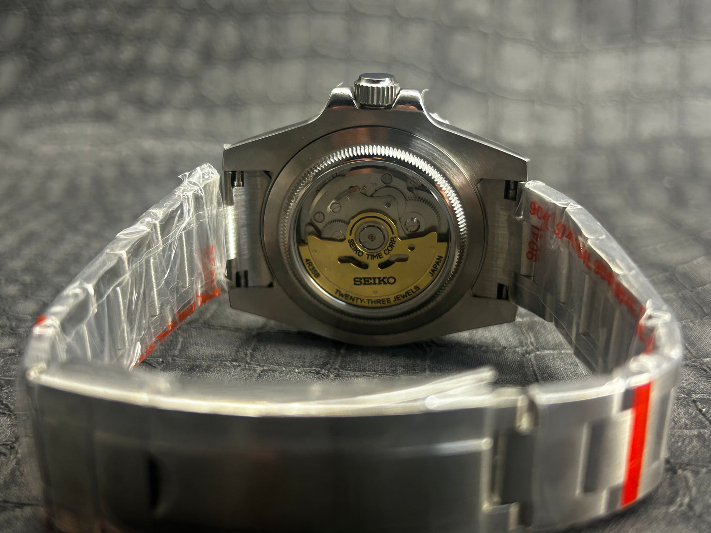 SEIKOMARINER Blueberry Oyster Stainless Steel Watch